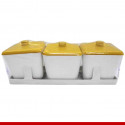 Porta condimentos 4 peças - Produtos de cozinha