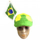 Boné Brasil com bandeira - artigo do Brasil