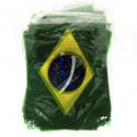 Bandeirola bandeira Brasil plástico - 5 metros
