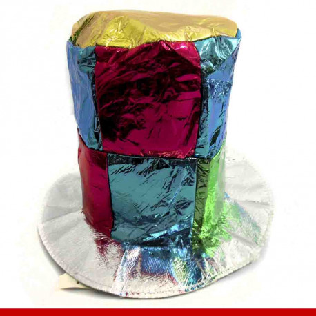 Cartola cubos brilhantes - Produtos de carnaval