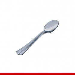 Colher descartável de luxo - 10 peças
