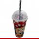 Copo Minie Mouse com canudo - 1 peça - Utilidades domésticas