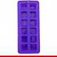 Forma de gelo em silicone, dados- 1 peça