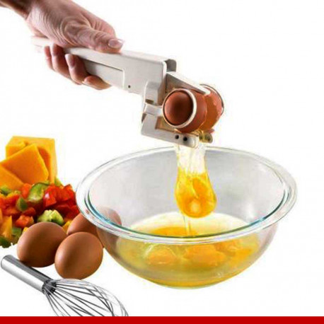 Quebrador de ovos e separador de gema EZ Cracker