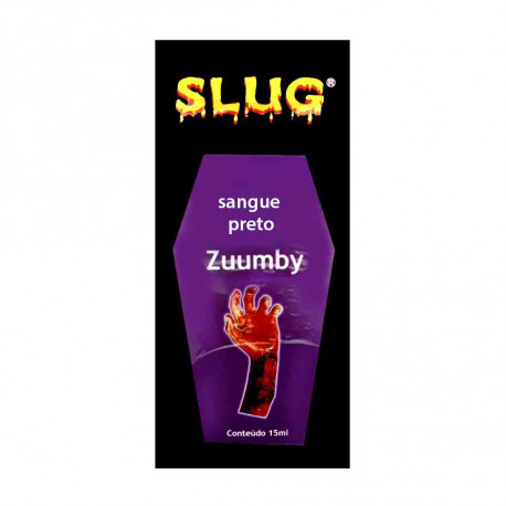 Sangue comestível preto - Artigos de halloween