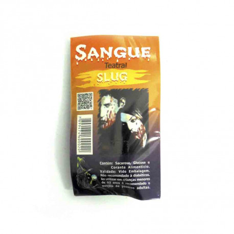 Sangue teatral comestível - Artigos de halloween