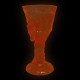 Taça caveira neon - Artigos de halloween