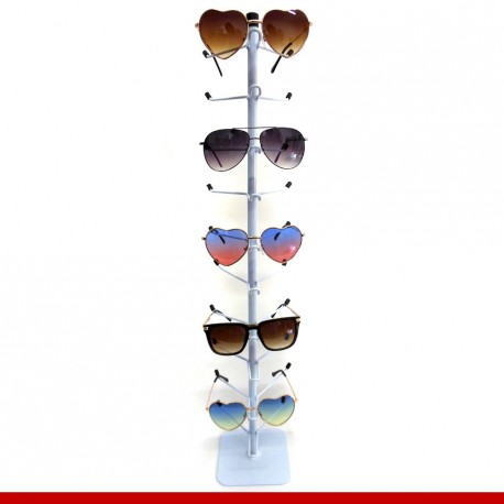 Expositor de óculos para balcão em metal - Expositores para lojas