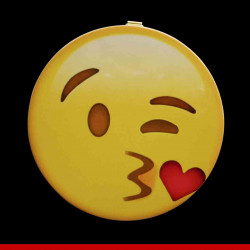 Enfeite de porcelana emojis - 1 peça