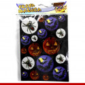 Adesivos de Halloween -Cartela com 18 unidades.