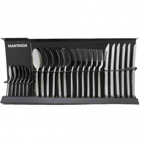 Faqueiro em aço inox 24 peças - Casa e cozinha