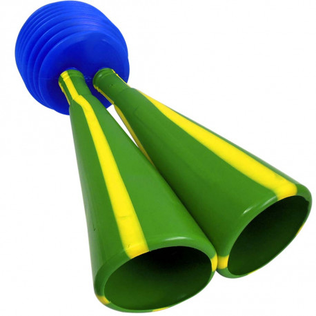 Corneta Dupla Folião Brasil - produtos do Brasil