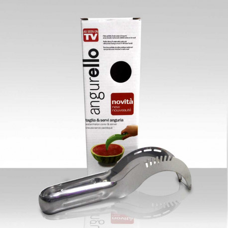 Fatiador de melancia médio Angurello em aço inox - 1 unidade