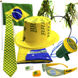 Kit Especial Brasil - Kit do torcedor para copa do mundo