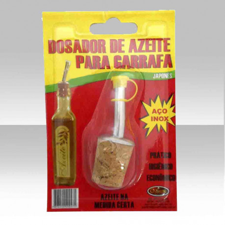 Dosador de azeite para garrafa - 1 peças