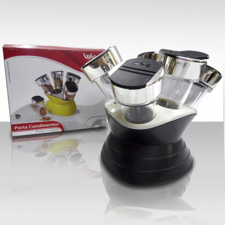 Porta Condimentos 7 peças - Produtos de cozinha