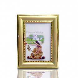 Porta Retratos Retrô 6cm x 9cm Dourado ou Prata (pequeno)