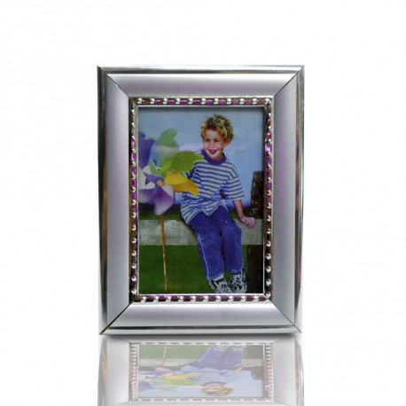 Porta Retratos Retrô 6cm x 9cm Dourado ou Prata (pequeno)