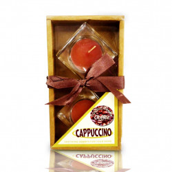 Vela Decorativa Cappuccino - Pacote com 2 peças