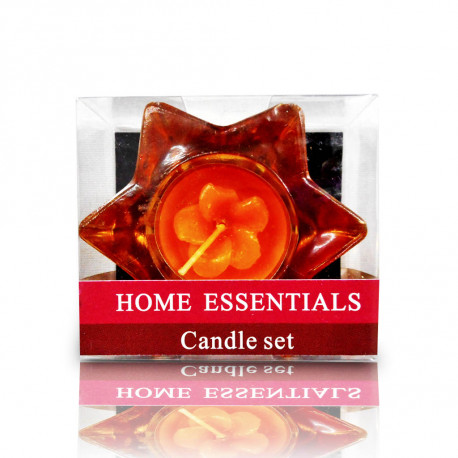 Vela Decorativa Estrela Alta - 1 unidade ou Kit com 3 unidades