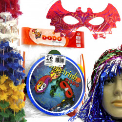 Kit Carnaval 4 - Artigos de festas com temas de carnaval
