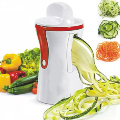 Cortador de legumes em espiral Spiral Slicer Vermelho - 1 unidade