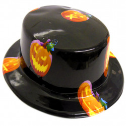 Chapéu em plástico Caveira Halloween - Artigos de Halloween