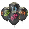 Balão Caveira Mexicana Halloween nº 10 com 25 unidades - Artigos de Dia das bruxas