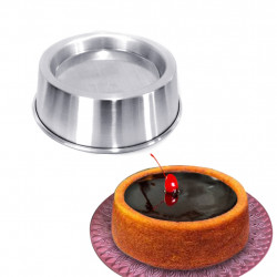 Forma Ballerine em Alumínio Cooktime para bolo vulcão 27cm