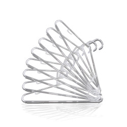 Cabide de acrílico infantil - 12 unidades.