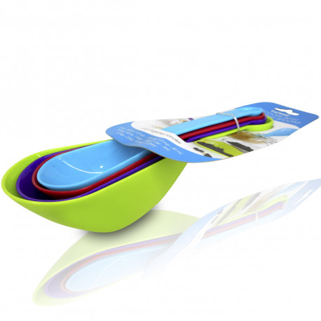 Jogo de Colheres Porta Temperos Duplas 4 peças