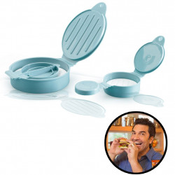 Modelador de hambúrguer e Mini hambúrguer Recheado Edu Guedes - 1 unidade