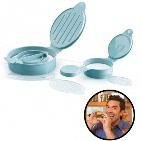 Modelador de hambúrguer e Mini hambúrguer Recheado Edu Guedes - 1 unidade