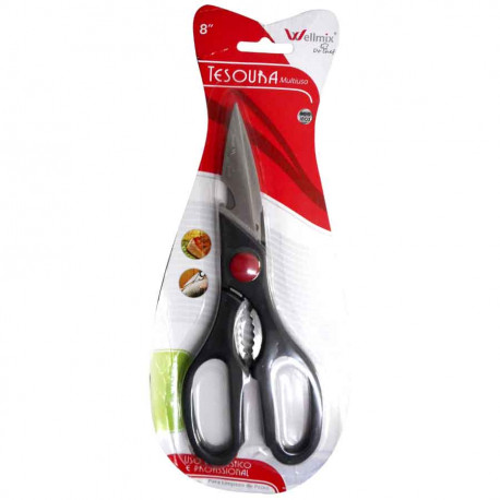 Tesoura de Cozinha Multiuso - 1 unidade