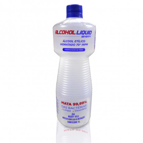 Álcool Etílico Higienizante Antisséptico para as Mãos 70º