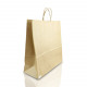 Sacola Kraft Natural 31cm x 33cm - Pacote com 50 unidades