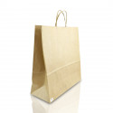 Sacola Kraft Natural 31cm x 33cm - Pacote com 50 unidades